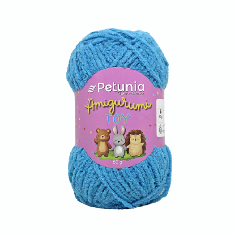Amigurumi Toy Petunia 50g - 100% Acrílico Especial - Chenille 5