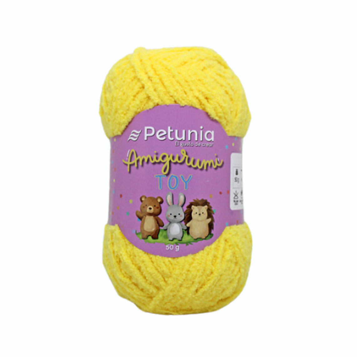 Amigurumi Toy Petunia 50g - 100% Acrílico Especial - Chenille 7