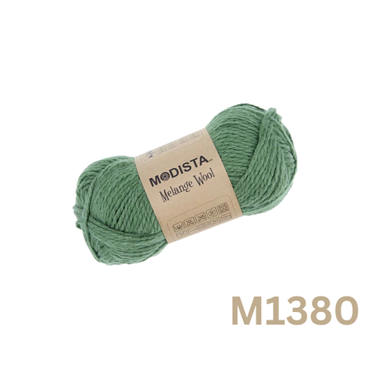 Hilado Modista Melange Wool 100g - 20% Lana y 80% Acrílico 2