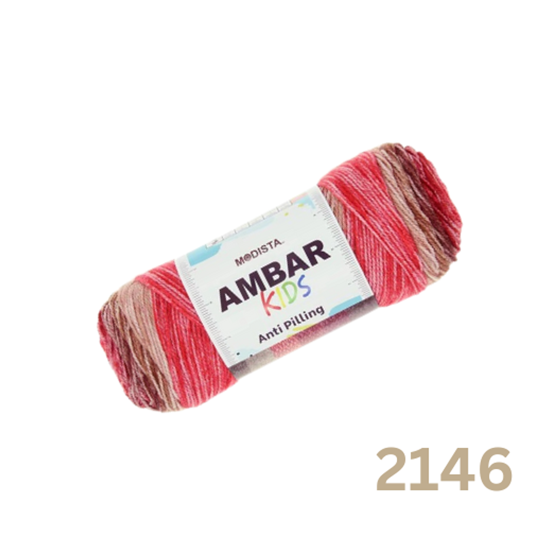 Hilado Modista Ambar Kids 100g - 100% Acrílico Premium Anti-pilling 5