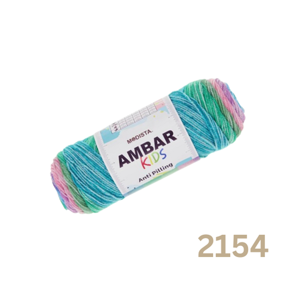 Hilado Modista Ambar Kids 100g - 100% Acrílico Premium Anti-pilling 6