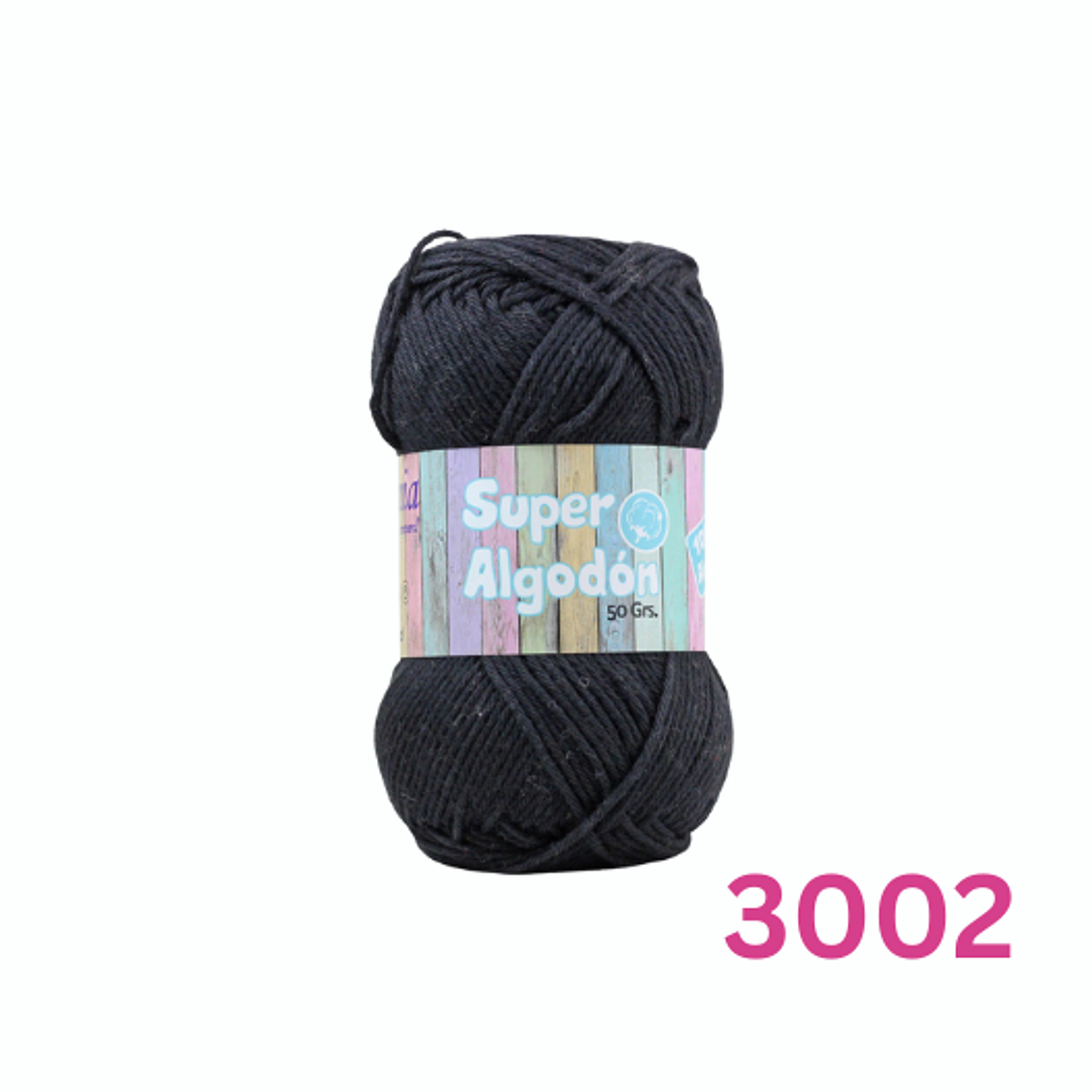Hilado Super Algodón Petunia 50g - 100% Algodón Natural 3