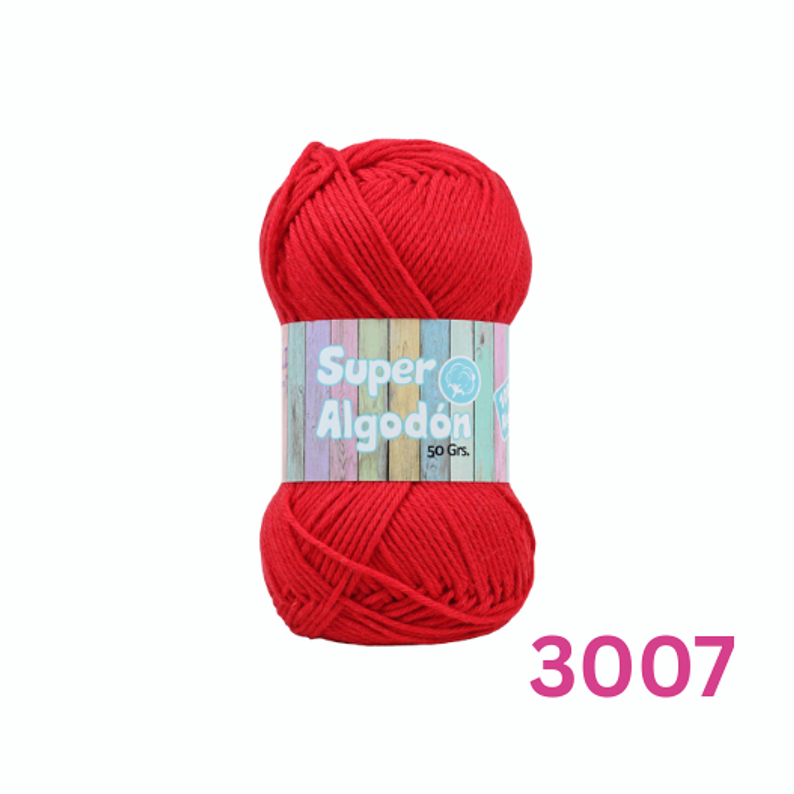 Hilado Super Algodón Petunia 50g - 100% Algodón Natural 8