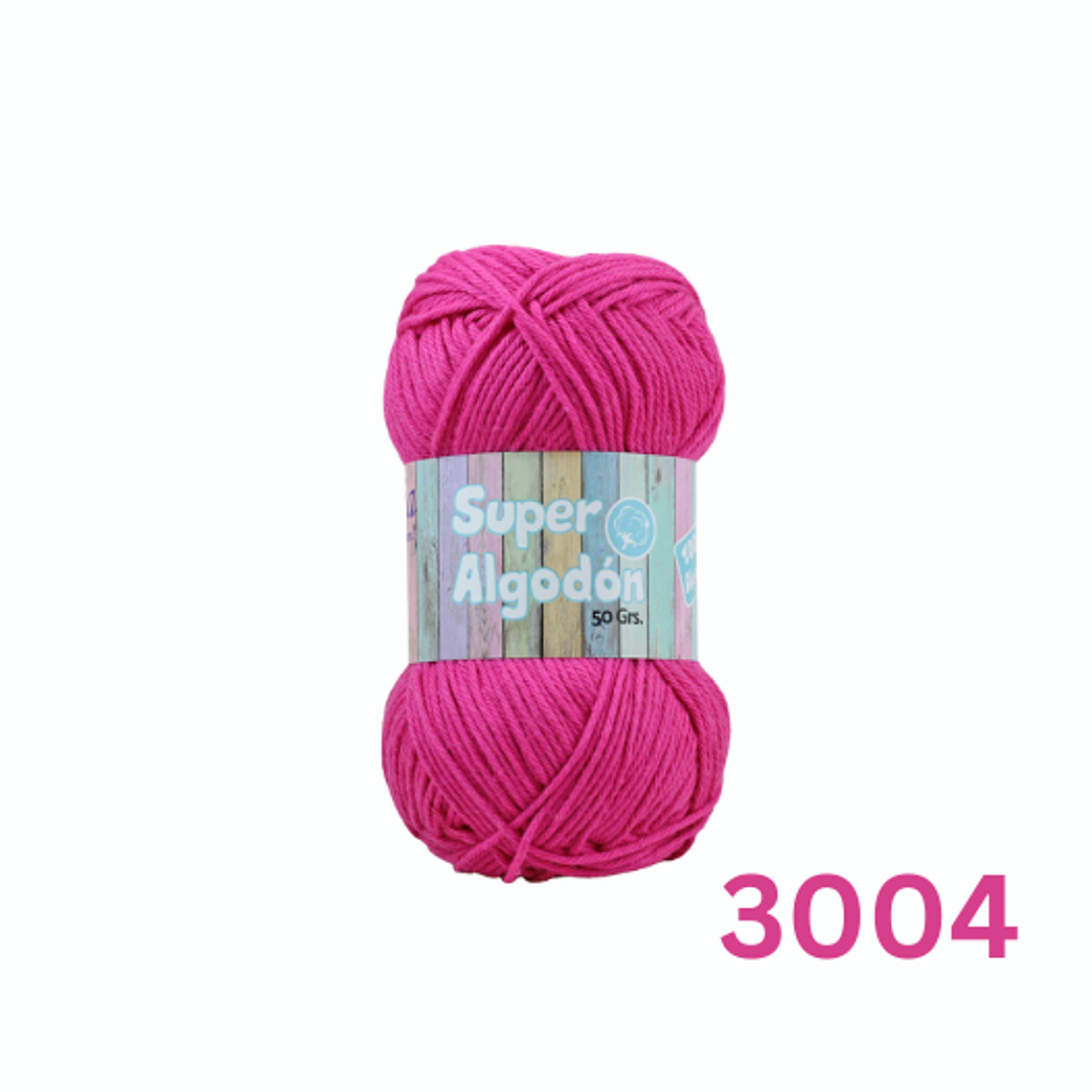 Hilado Super Algodón Petunia 50g - 100% Algodón Natural 5