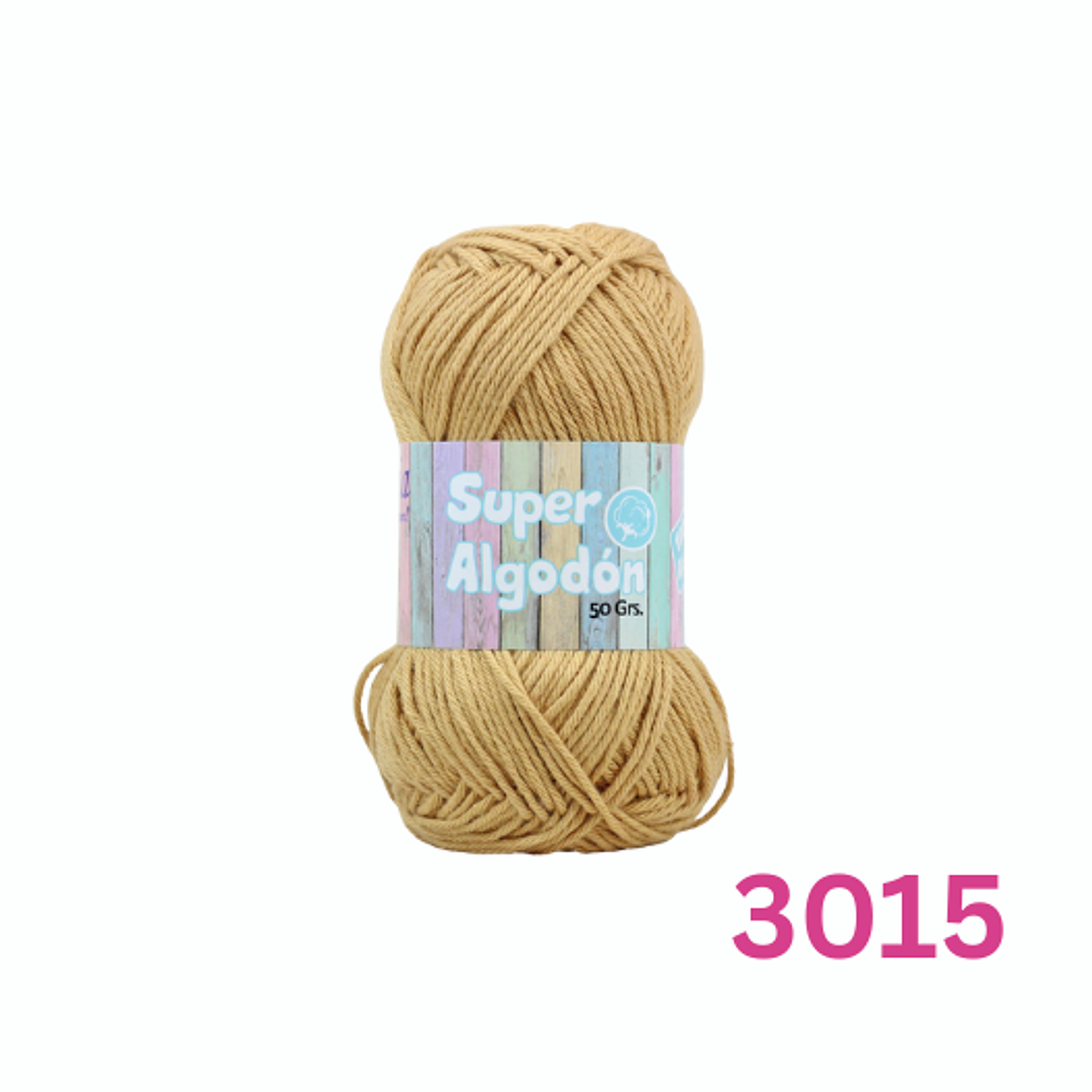 Hilado Super Algodón Petunia 50g - 100% Algodón Natural 14