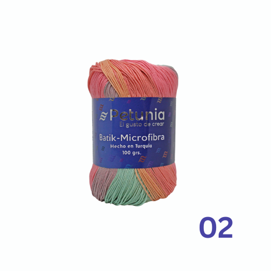 Hilado Petunia Batik-Microfibra 100g - 100% Acrílico 3