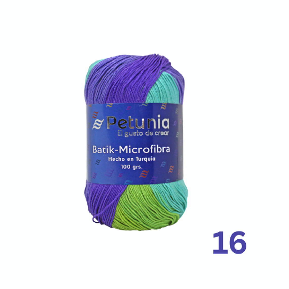 Hilado Petunia Batik-Microfibra 100g - 100% Acrílico 13