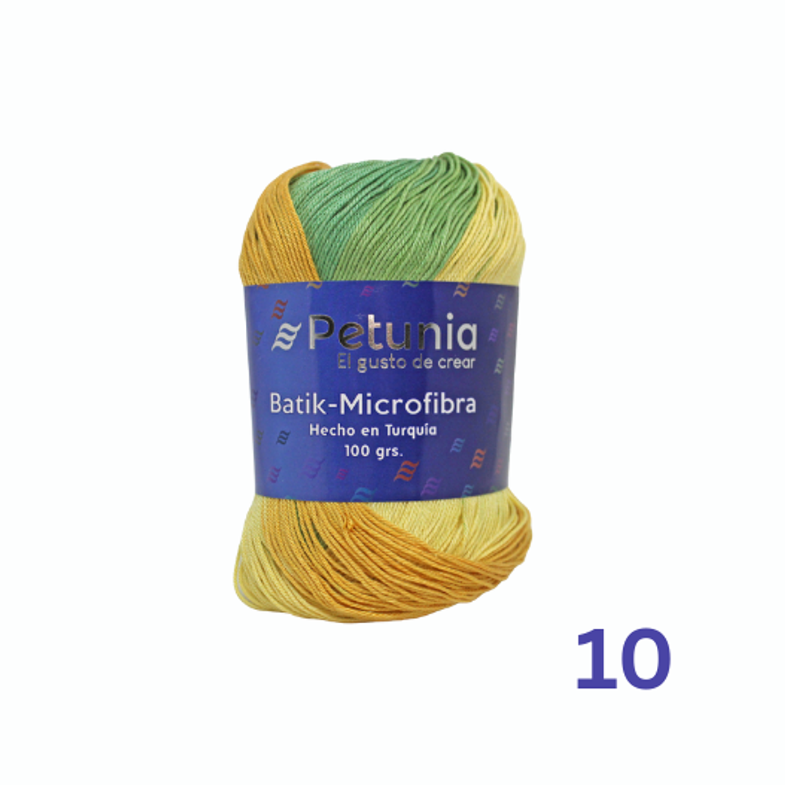 Hilado Petunia Batik-Microfibra 100g - 100% Acrílico 8