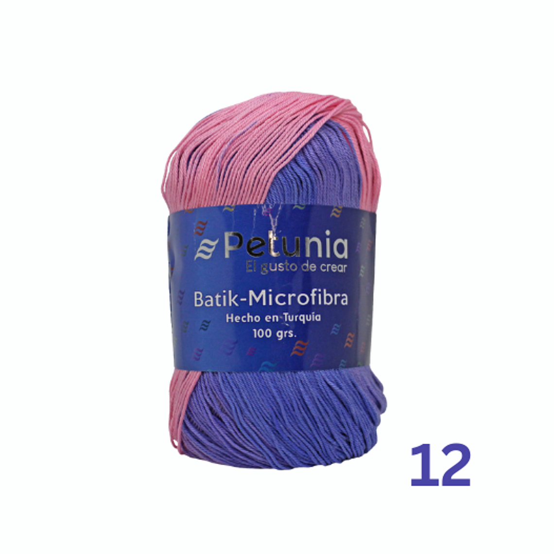Hilado Petunia Batik-Microfibra 100g - 100% Acrílico 10