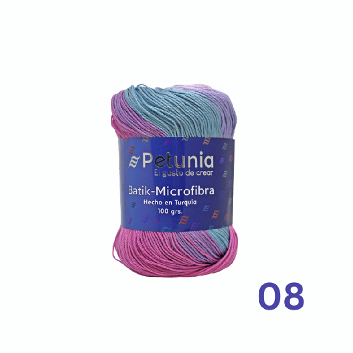 Hilado Petunia Batik-Microfibra 100g - 100% Acrílico 6
