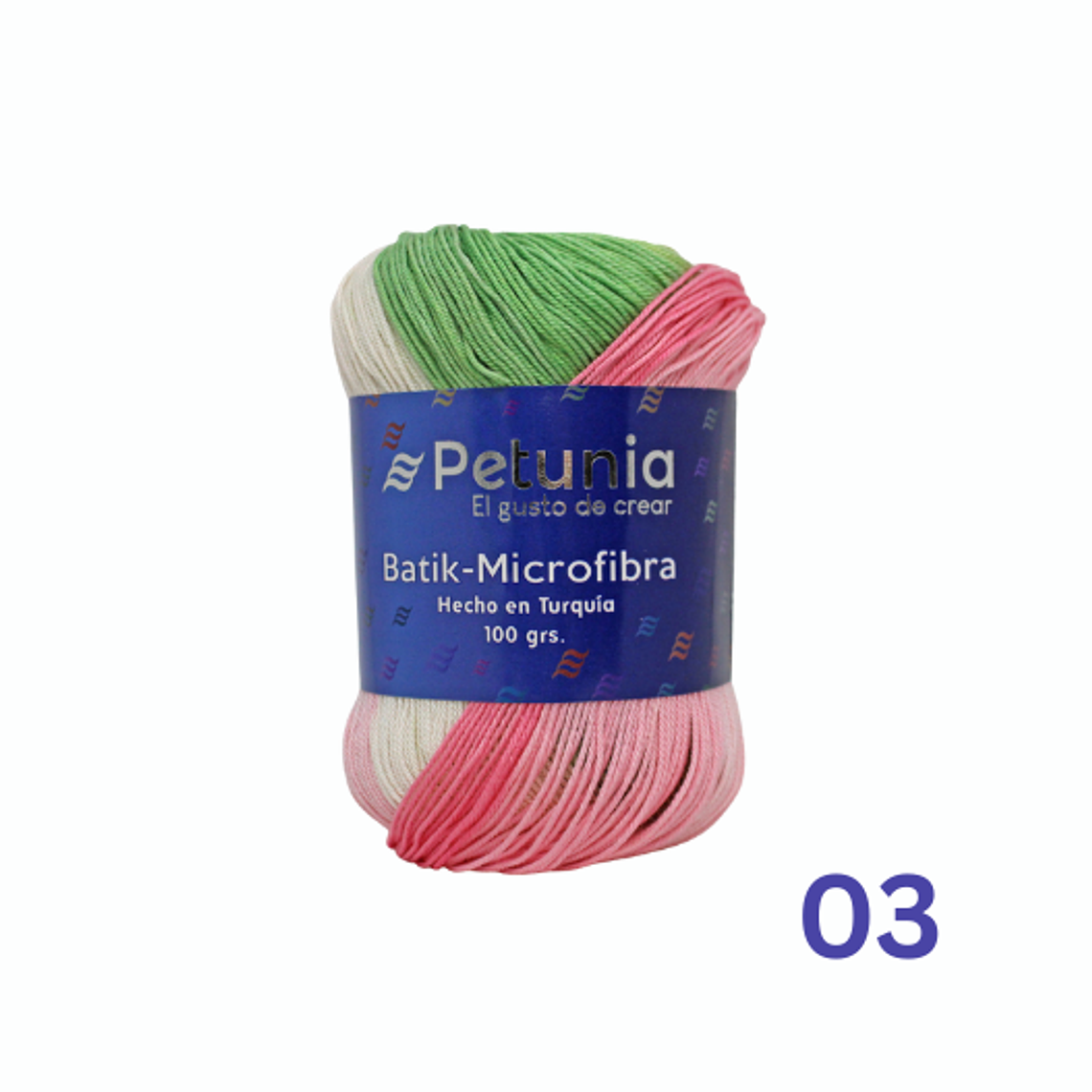 Hilado Petunia Batik-Microfibra 100g - 100% Acrílico 4