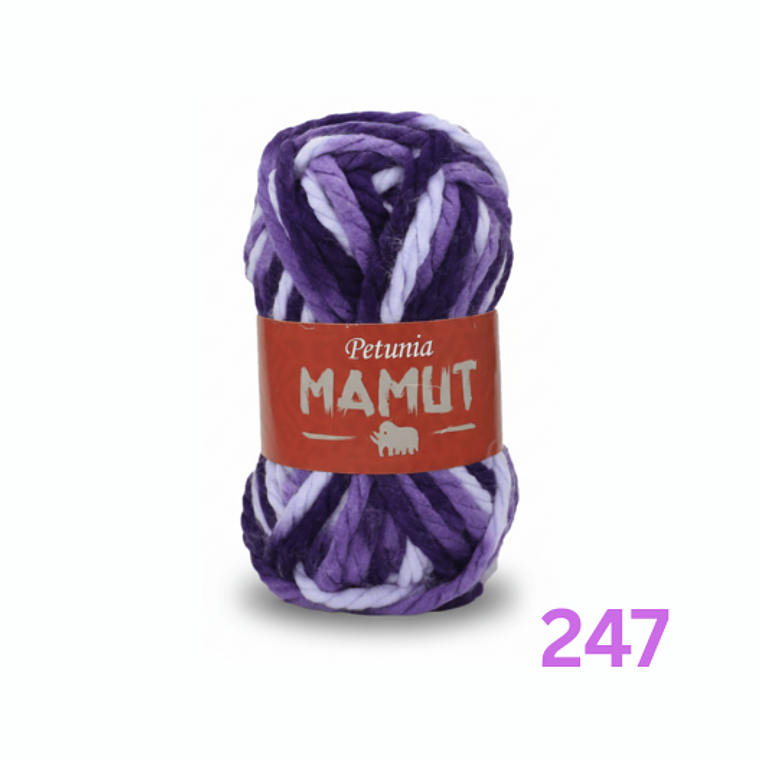 Hilado Petunia Mamut - 100% Acrílico XL 5