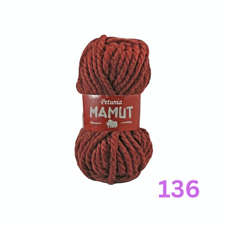 Hilado Petunia Mamut - 100% Acrílico XL 2
