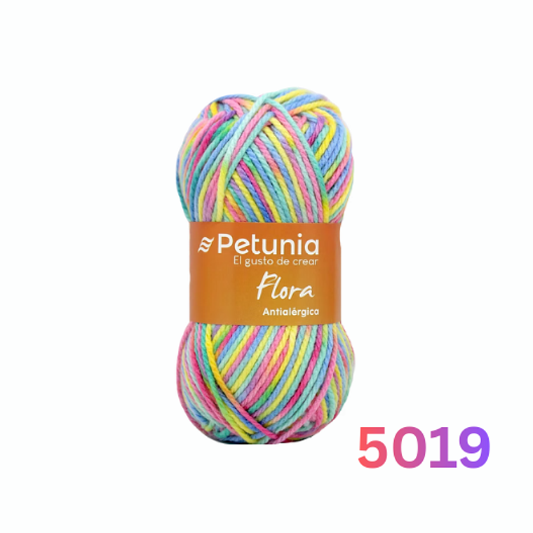 Hilado Petunia Flora - 100% Acrílico 100g 6