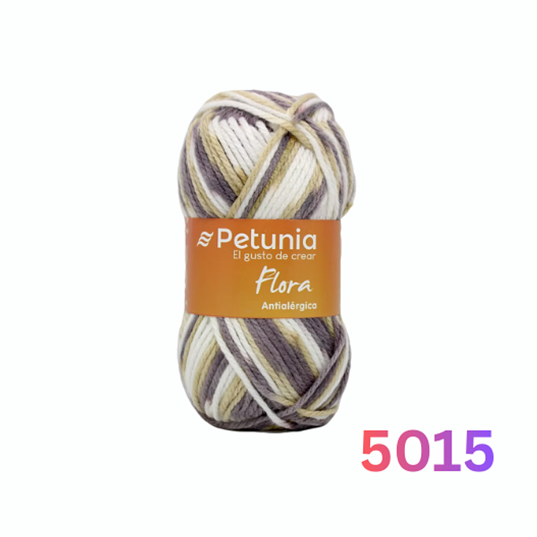 Hilado Petunia Flora - 100% Acrílico 100g 3