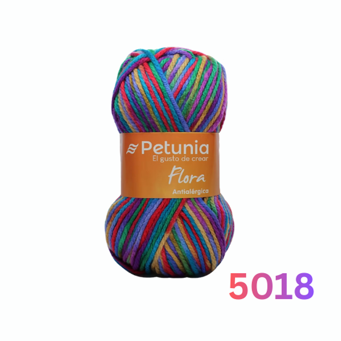 Hilado Petunia Flora - 100% Acrílico 100g 5