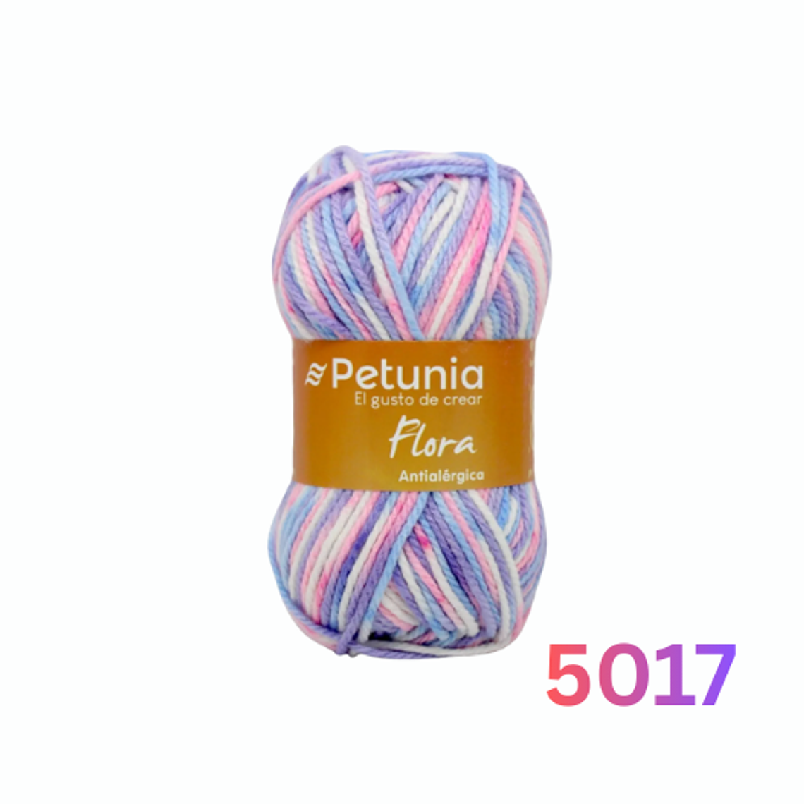 Hilado Petunia Flora - 100% Acrílico 100g 4
