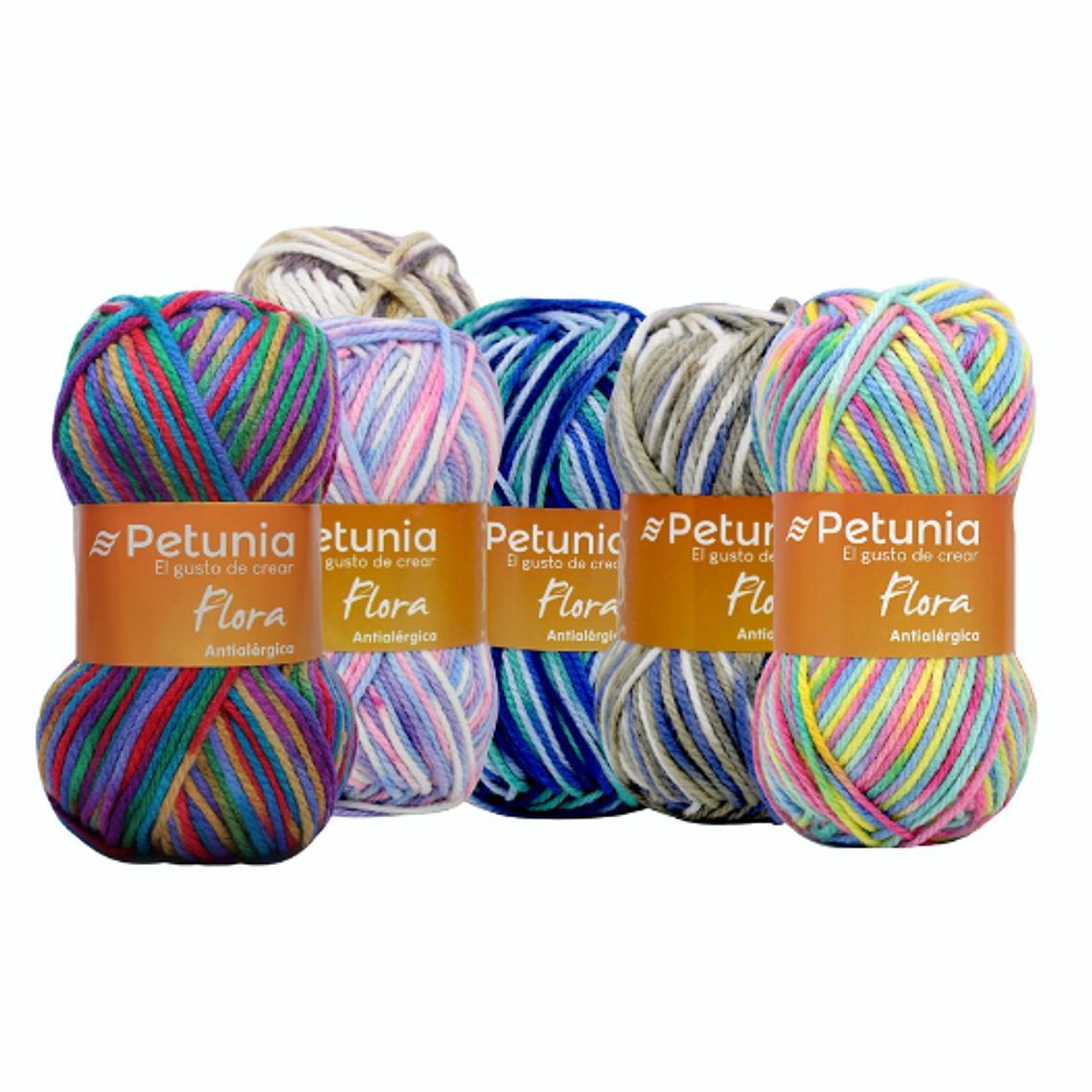 Hilado Petunia Flora - 100% Acrílico 100g 1