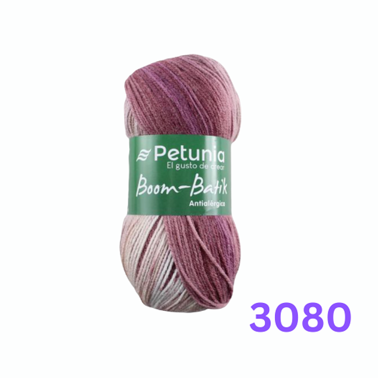 Lana Boom Batik Petunia 100g - Efecto Multicolor 8