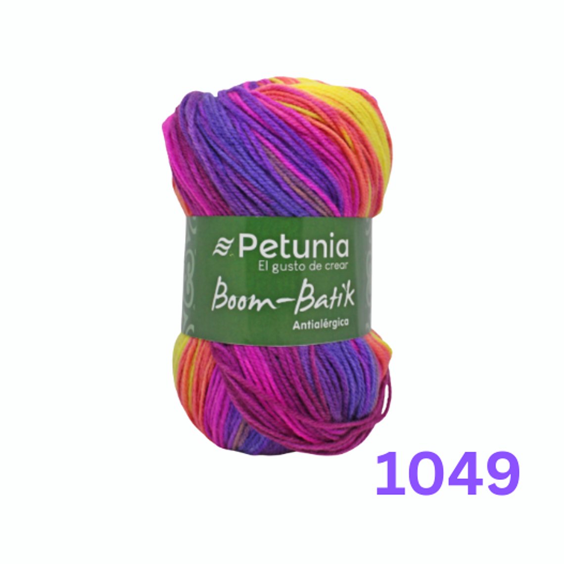 Lana Boom Batik Petunia 100g - Efecto Multicolor 7