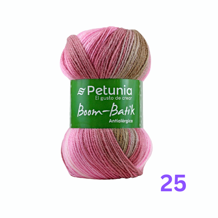 Lana Boom Batik Petunia 100g - Efecto Multicolor 3