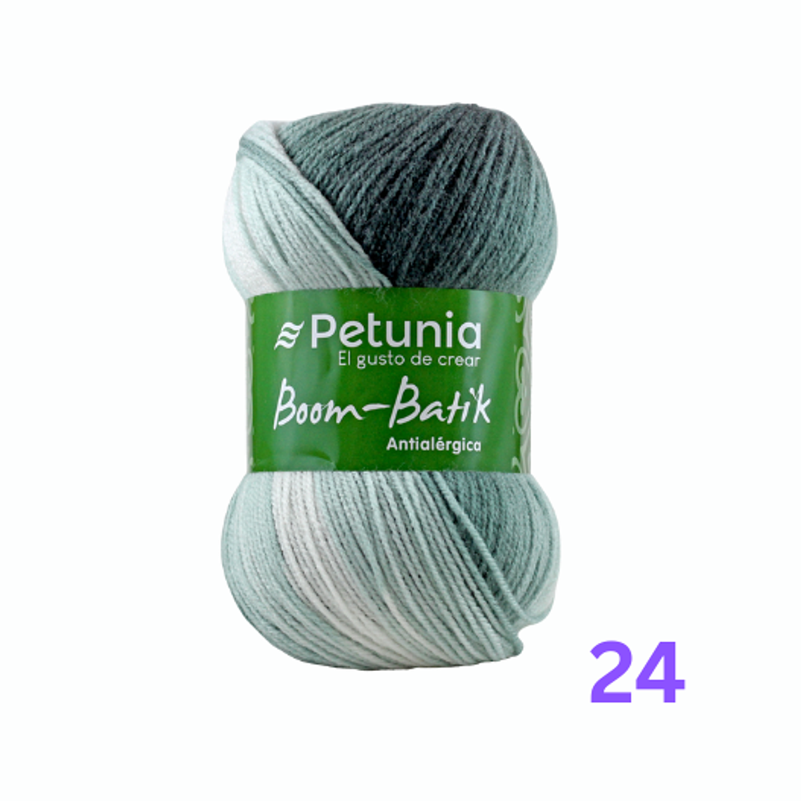 Lana Boom Batik Petunia 100g - Efecto Multicolor 2