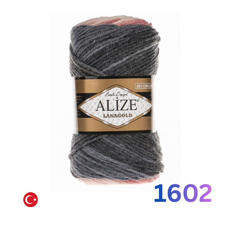 Lana Alize Lanagold 100g - Mezcla Premium 4
