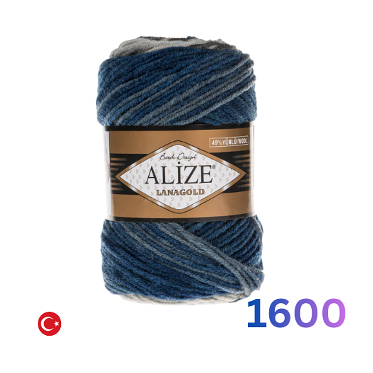 Lana Alize Lanagold 100g - Mezcla Premium 2