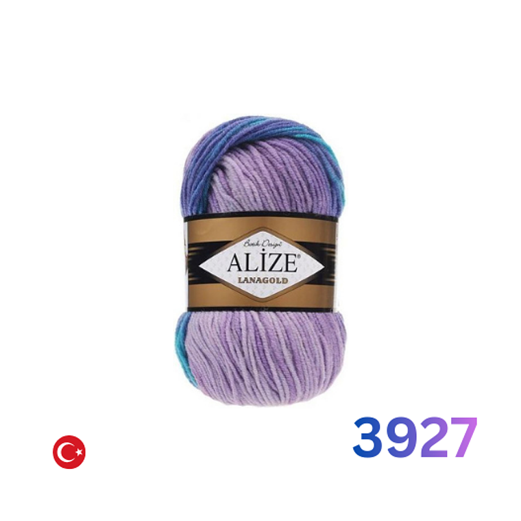 Lana Alize Lanagold 100g - Mezcla Premium 7