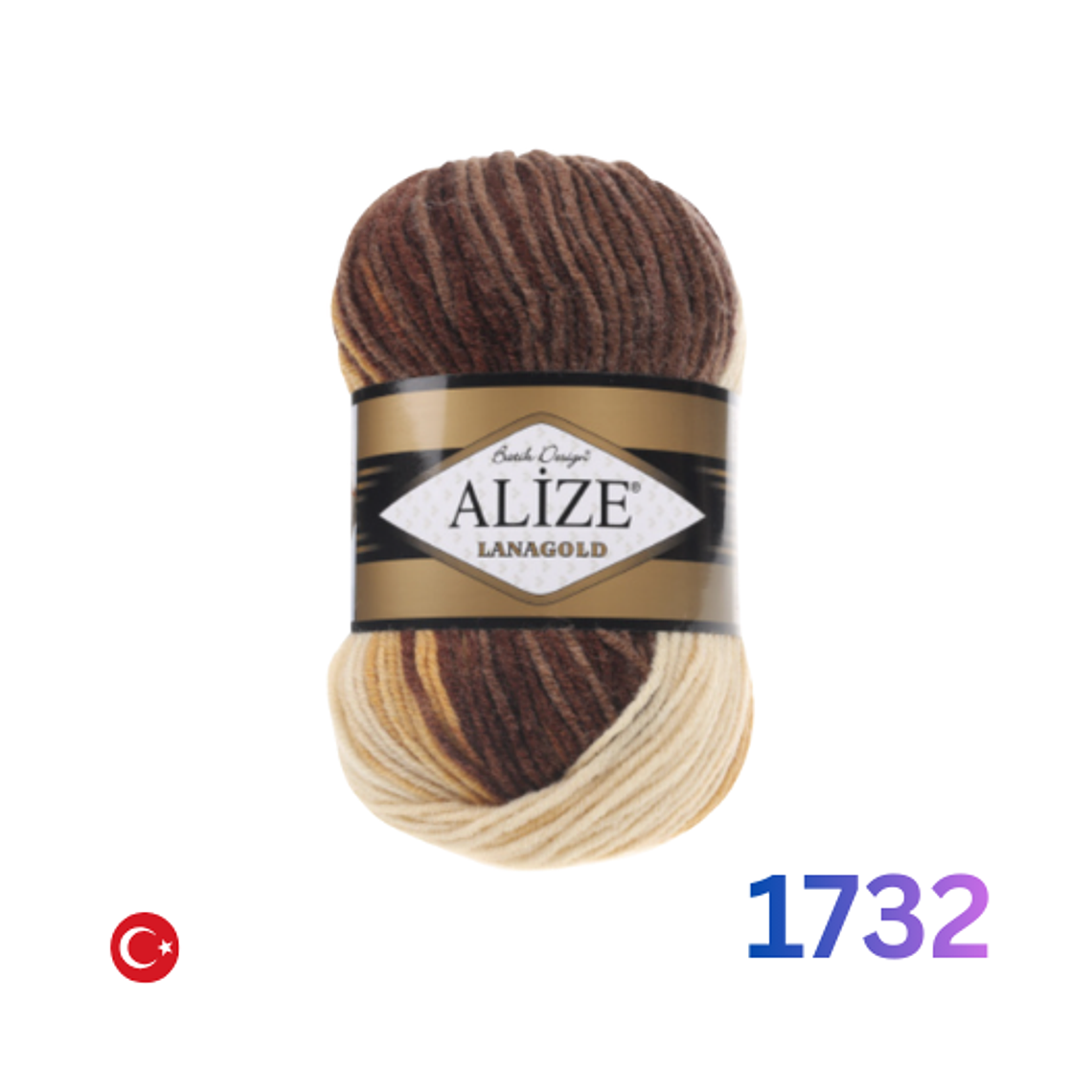 Lana Alize Lanagold 100g - Mezcla Premium 5
