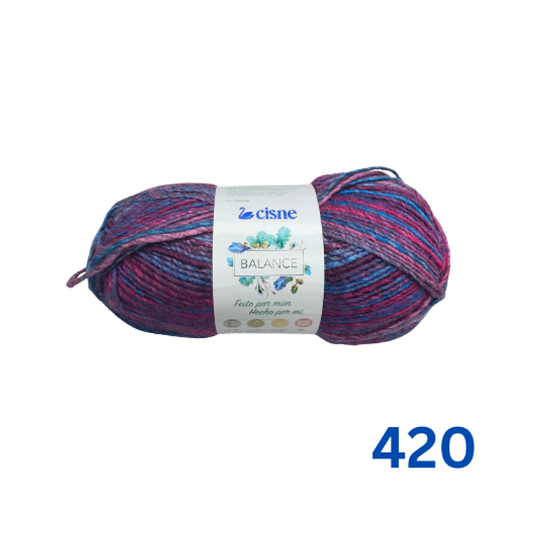 Hilado Cisne Balance - 100% Acrílico 100g 2