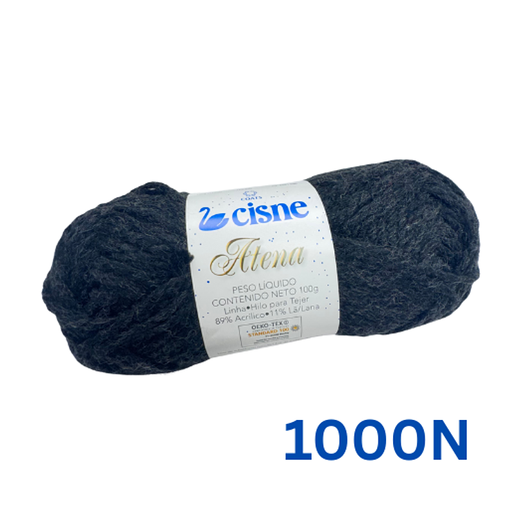 Hilado Cisne Atena - Mezcla 89% Acrílico / 11% Lana 100g 3