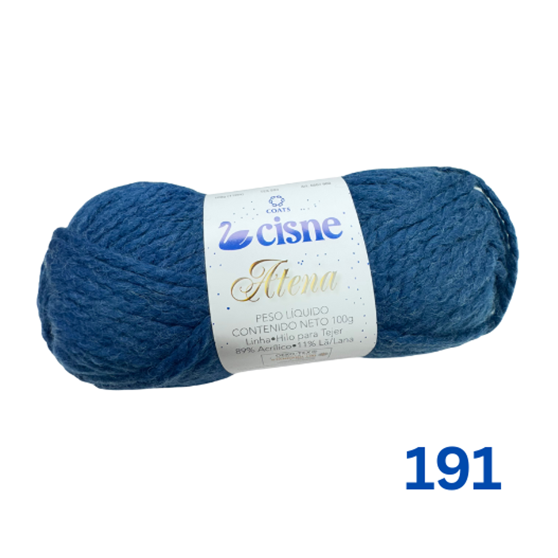 Hilado Cisne Atena - Mezcla 89% Acrílico / 11% Lana 100g 2
