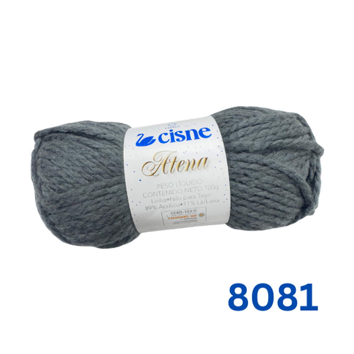 Hilado Cisne Atena - Mezcla 89% Acrílico / 11% Lana 100g 9