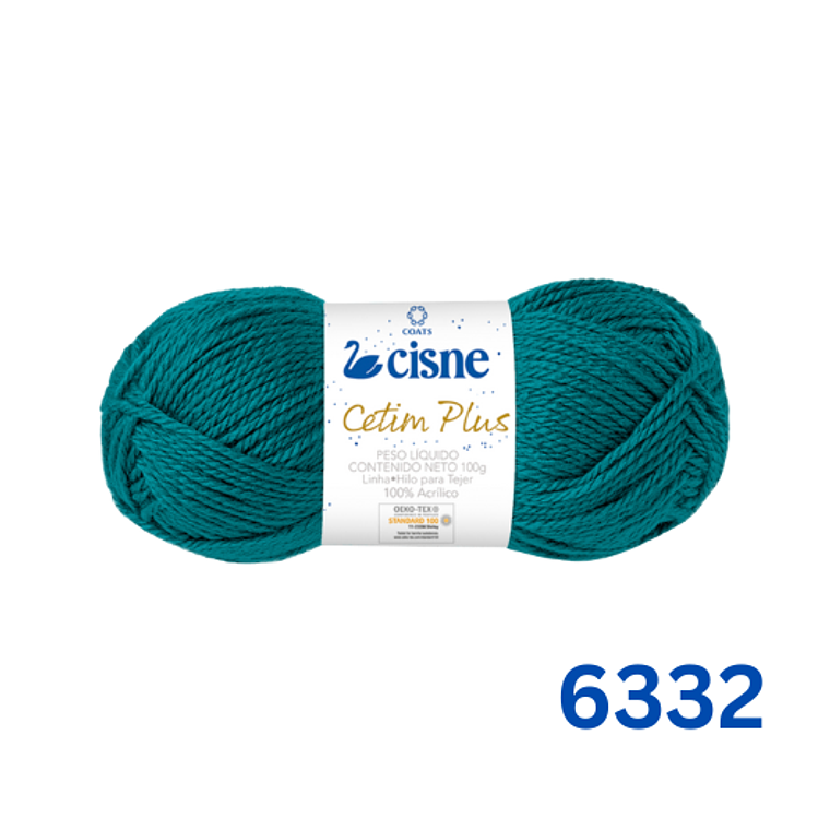 Hilado Cisne Cetim Plus - 100% Acrílico con Efecto Satinado 10