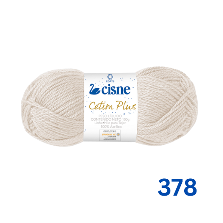 Hilado Cisne Cetim Plus - 100% Acrílico con Efecto Satinado 4
