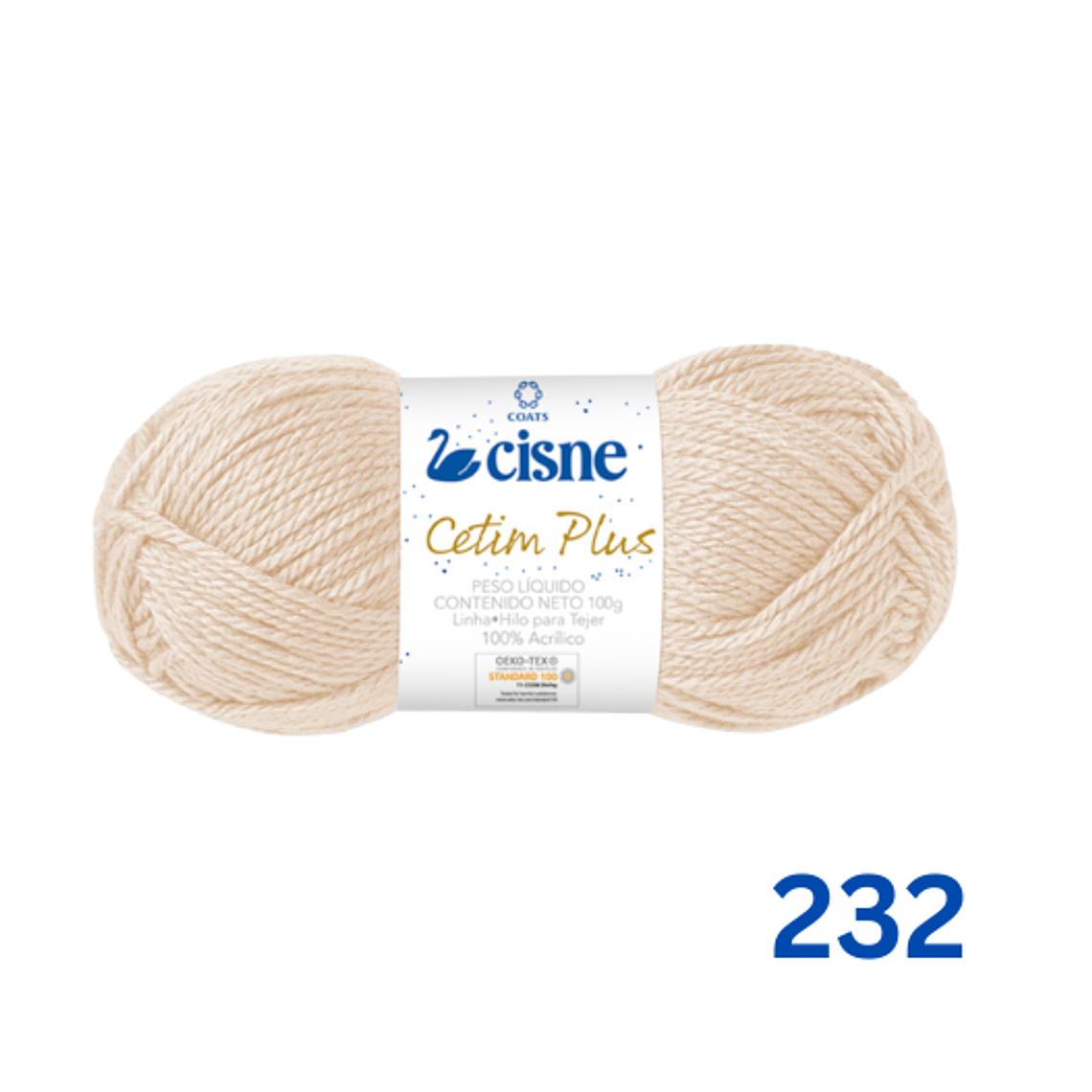 Hilado Cisne Cetim Plus - 100% Acrílico con Efecto Satinado 3