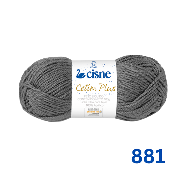 Hilado Cisne Cetim Plus - 100% Acrílico con Efecto Satinado 5