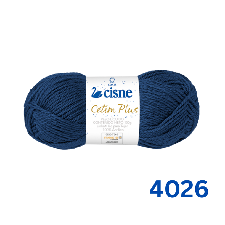 Hilado Cisne Cetim Plus - 100% Acrílico con Efecto Satinado 8