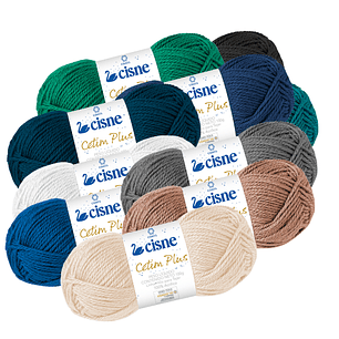 Hilado Cisne Cetim Plus - 100% Acrílico con Efecto Satinado