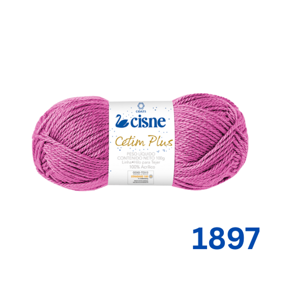 Hilado Cisne Cetim Plus - 100% Acrílico con Efecto Satinado 6