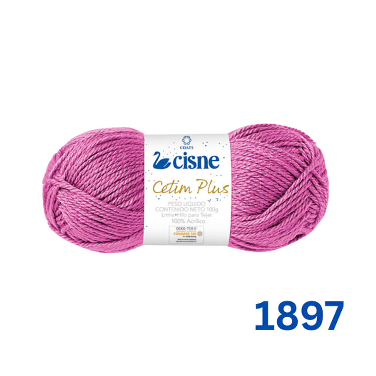 Hilado Cisne Cetim Plus - 100% Acrílico con Efecto Satinado 6