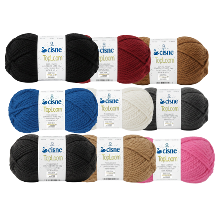 Hilado Cisne Top Loom - 100% Acrílico 1