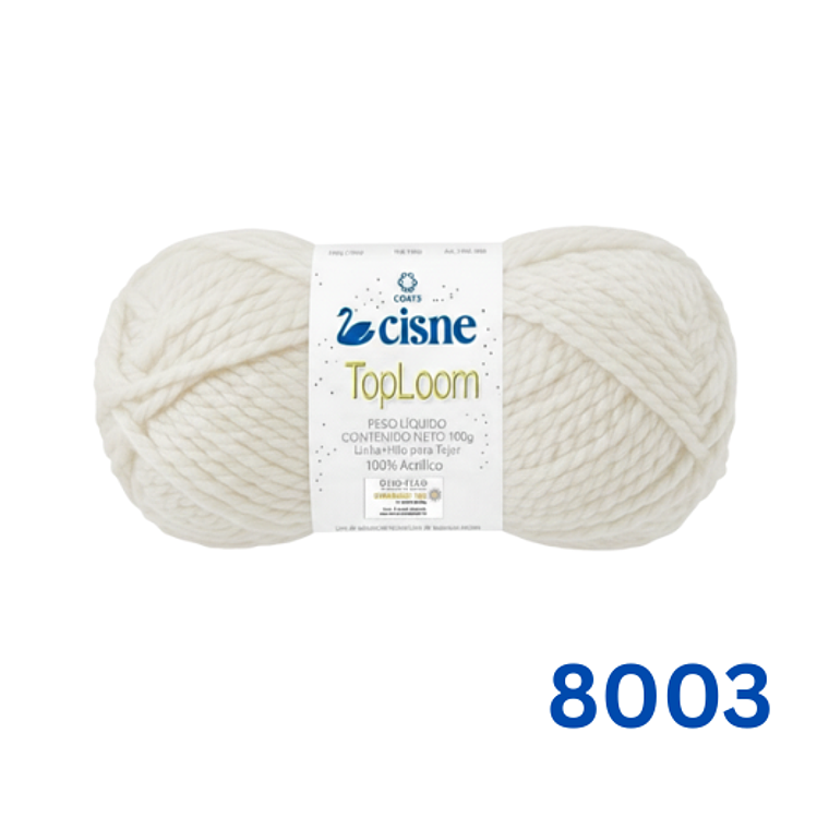 Hilado Cisne Top Loom - 100% Acrílico 10