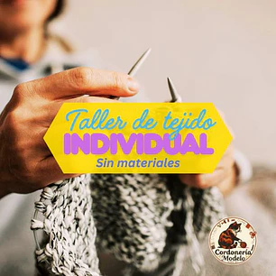 Tutoría Individual de Tejido 1 a 1 – Sin Materiales