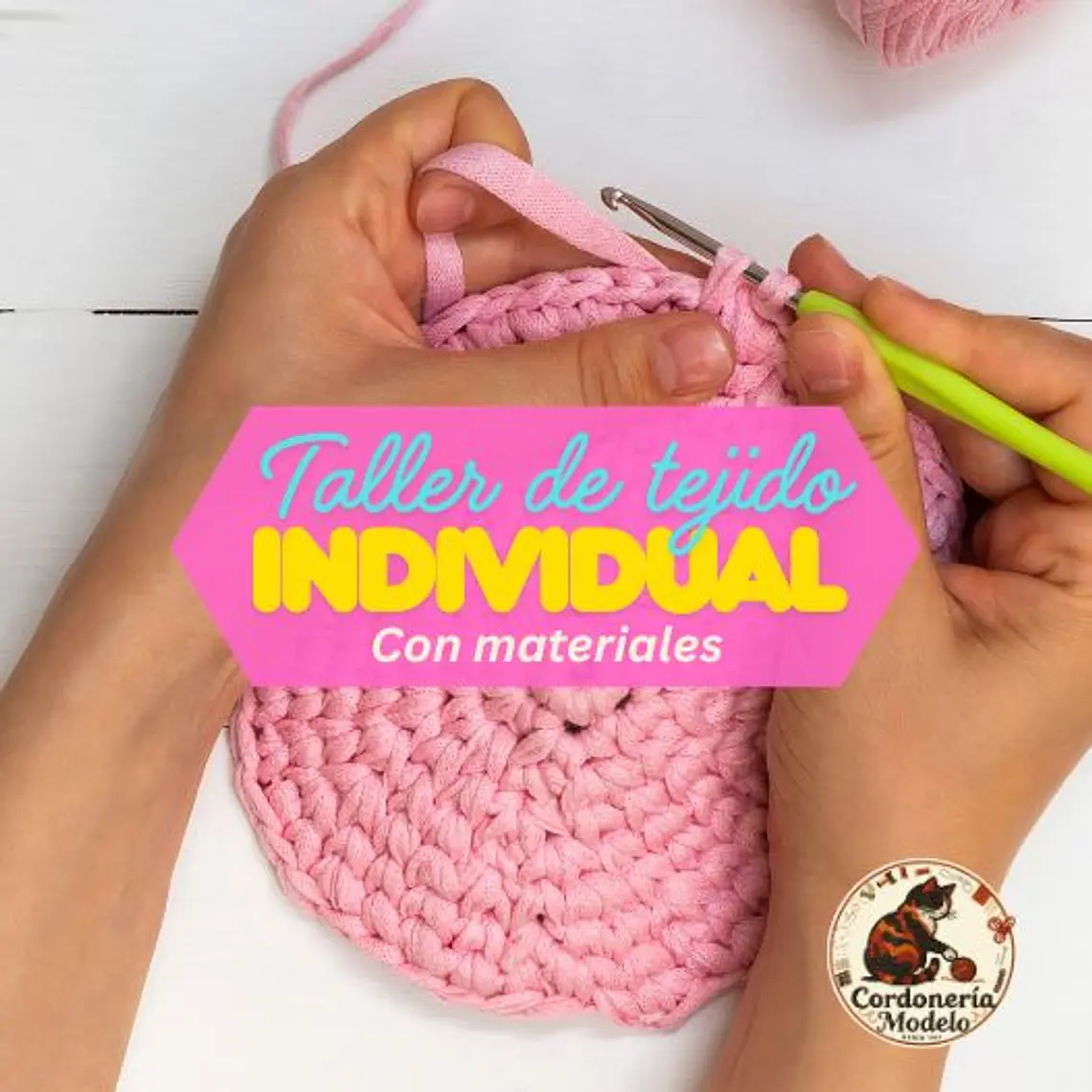 Tutoría Individual de Tejido 1  a 1 – Con Materiales Incluidos 1