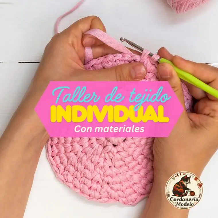 Tutoría Individual de Tejido 1  a 1 – Con Materiales Incluidos 1