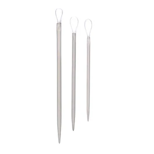 Agujas para Lana con Ojo de Nylon Flexible (2 mm, 3 mm y 4 mm)