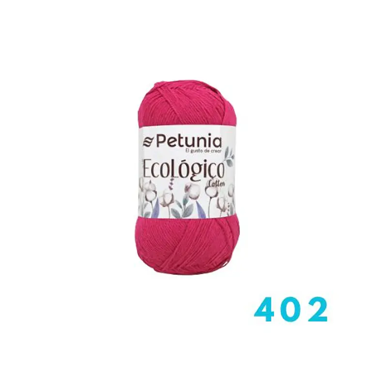Algodón Ecológico de Petunia 8