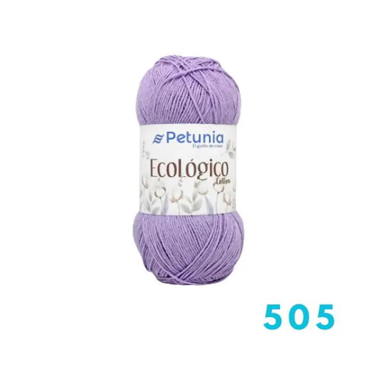 Algodón Ecológico de Petunia 12